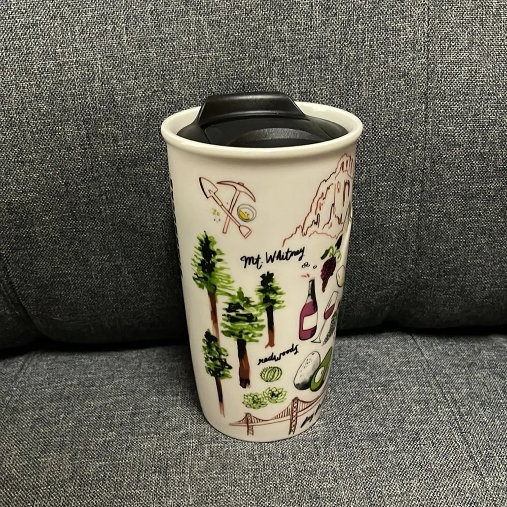 Starbucks 2016 California Collectors 10oz Ceramic Tumbler